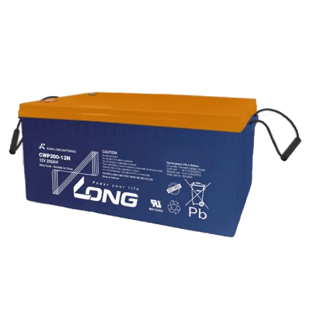 LONG Lead - Carbon Battery 200Ah 12V - LONG - Azar Group