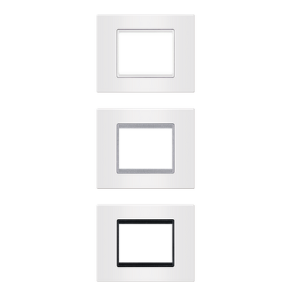 Aling-Conel Basic White Cover Frame (3M & 4M) Aling Conel