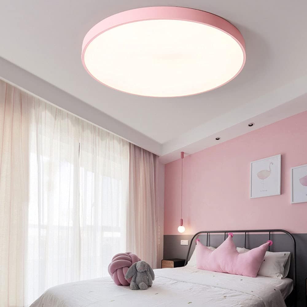 Pink Green Macaron LED 50CM 100W Ceiling Light 4000K - Aura Lighting - Azar Group