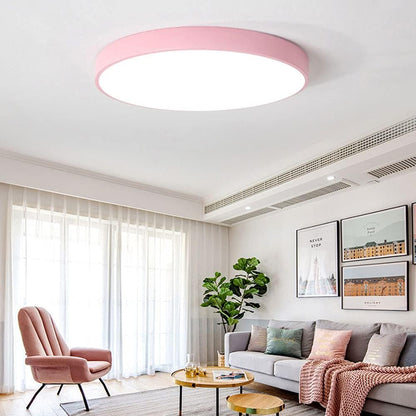 Pink Green Macaron LED 50CM 100W Ceiling Light 4000K - Aura Lighting - Azar Group