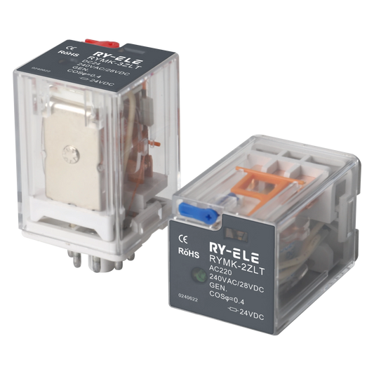 REL-RYMK-2ZT10A/AC220LT Relay 8P 240VAC - 28VDC RY-ELE