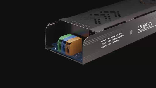 Aura LED Driver 220V to 24V (100W / 200W / 300W / 400W, Dimmable, Soft Start, Dual Output)