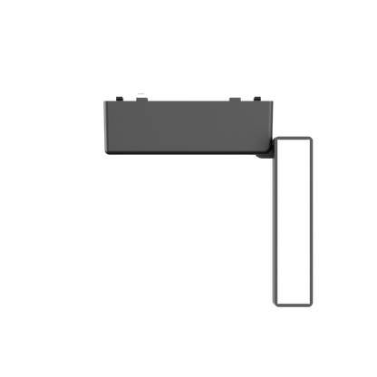 Rotating Folding Flood Light 6T Horizontal 340° Vertical 180° Black 4000K DC48V 150° 5W L122*W26*H80mm - Magnetic Track LED Light - Aura Lighting - Azar Group