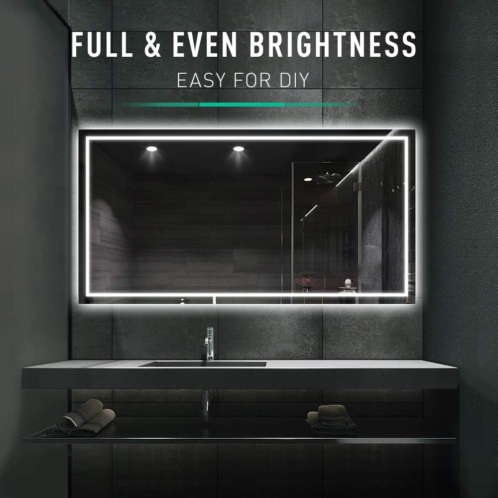 Strip Light Cool White Neon Flex 220V High Lumen 10CM Cut PVC IP65 - LED Lights & Lighting - Aura Lighting - Azar Group