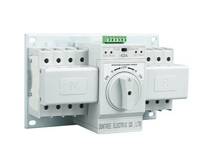 SUNTREE Automatic Transfer Switch SQ3W - 63 4P 400VAC 63A - Solar Accessories - Suntree - Azar Group