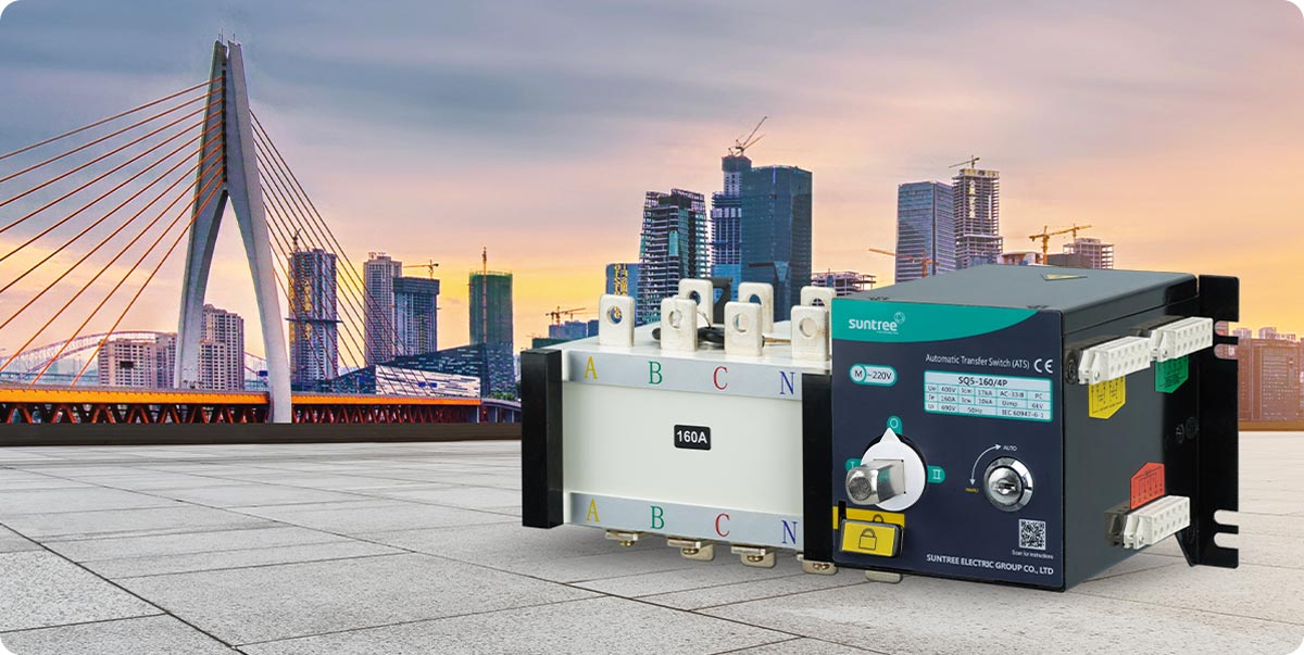 SUNTREE Automatic Transfer Switch SQ8P - 630 4P 400VAC 630A - Solar Accessories - Suntree - Azar Group