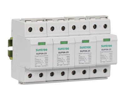 SUNTREE Surge Protector 4P 385VAC T1+T2 50 - 100KA - Solar Accessories - Suntree - Azar Group