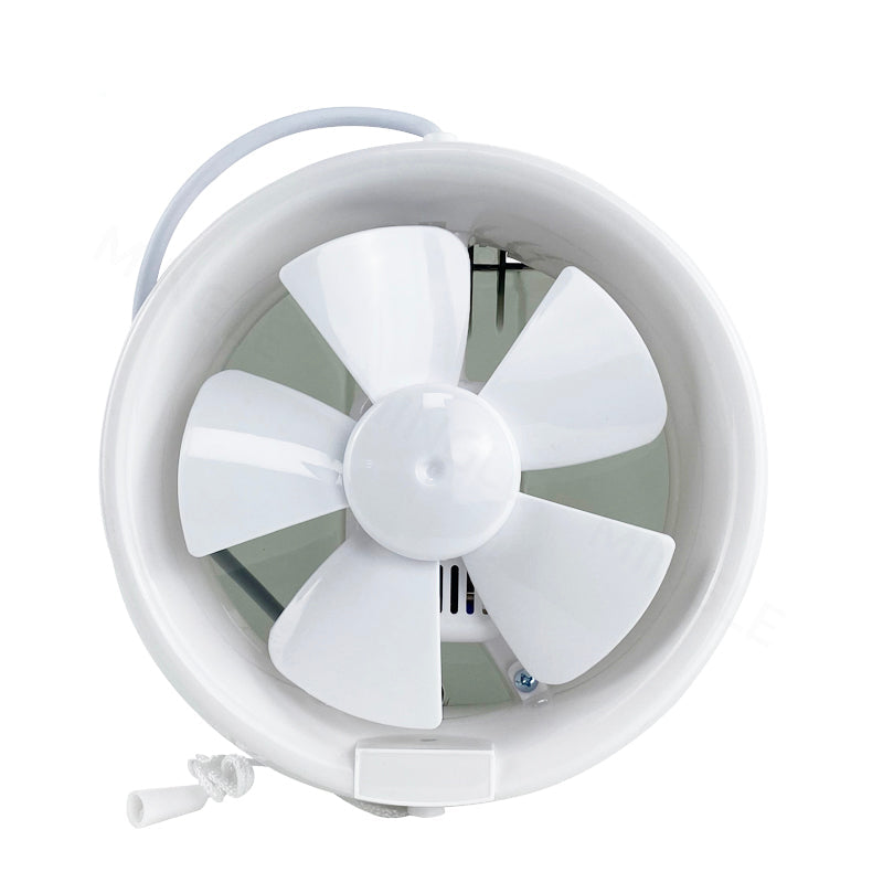 VEM 8inch Bathroom Exhaust Fan With Shutter AC Copper Motor
