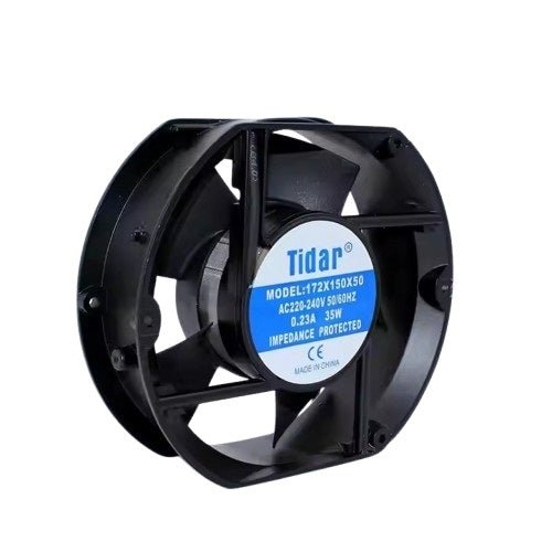 Tidar Cooling Fan Ball Bearing Copper Wire 172x150x50MM 220V - Fans - Tidar - Azar Group