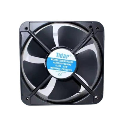 Tidar Cooling Fan Ball Bearing Copper Wire 200x200x60MM 220V - Fans - Tidar - Azar Group