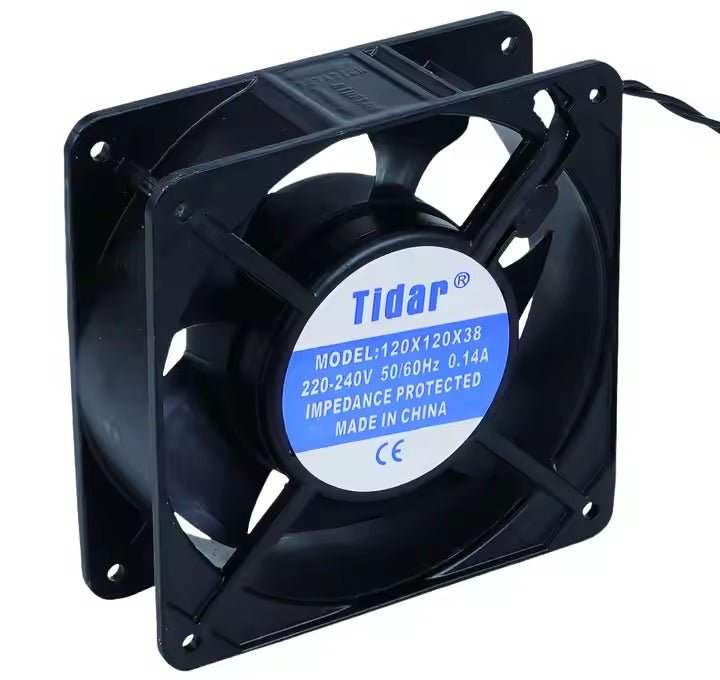 Tidar Cooling Fan Ball Bearing Copper Wire 200x200x60MM 220V - Fans - Tidar - Azar Group