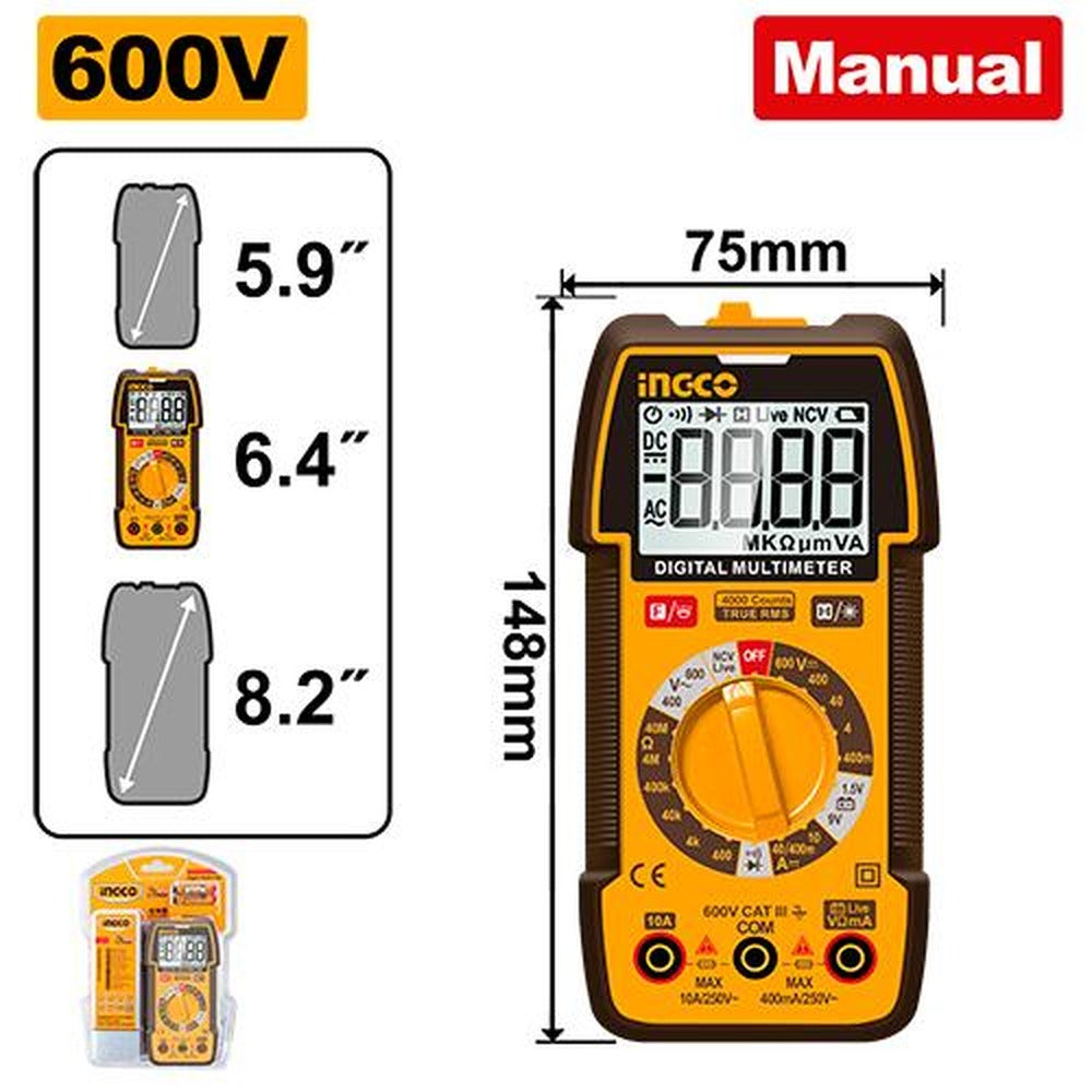 INGCO Digital multimeter DM36002
