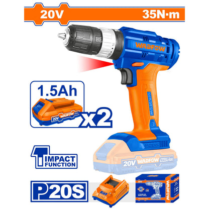 WADFOW Cordless impact drill WCDP522