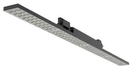 Aura Track Grille Light – Black, 55W, 3000K