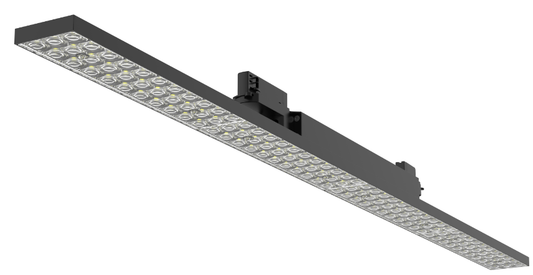 Aura Track Grille Light – Black, 55W, 3000K