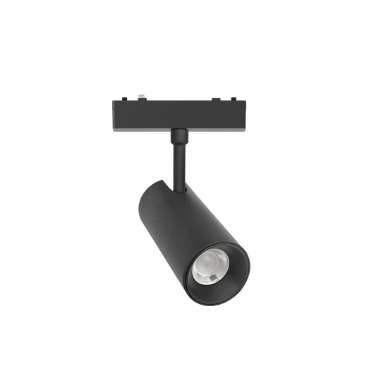 Track Spotlights T35 Black 4000K DC48V 24° 6W D35*L80mm - Magnetic Track LED Light - Aura Lighting - Azar Group