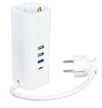 V.E.M. 1 - Way Socket with USB – Compact Design, Powerful Charging - V.E.M. - Azar Group