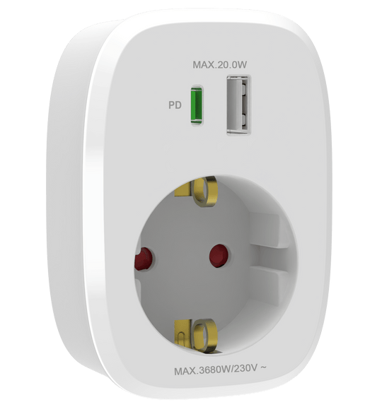 V.E.M. 1 - Way USB Adaptor – Fast & Reliable Charging - V.E.M. - Azar Group
