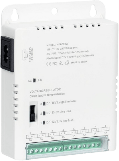 V.E.M 16 Ports Power Supply - Interphones - V.E.M. - Azar Group