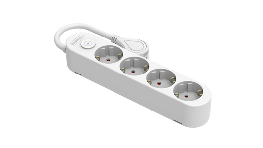 V.E.M. 4 - Way Multiple Socket – Durable & Safe Power Extension - V.E.M. - Azar Group