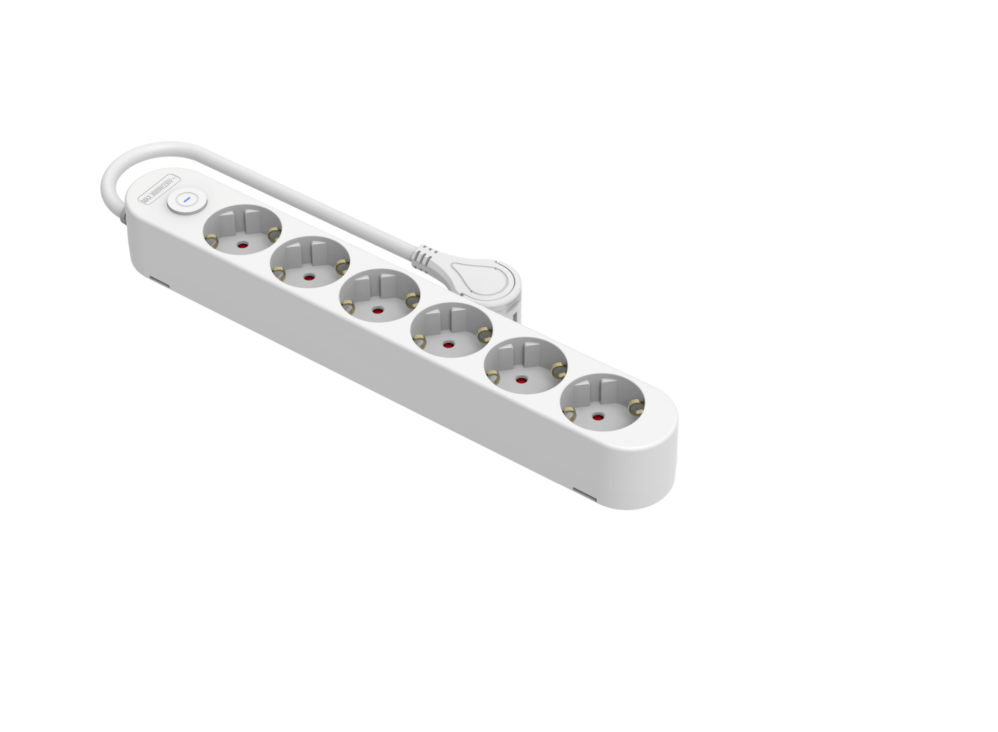 V.E.M. 6 - Way Multiple Socket – Reliable Power for More Devices - V.E.M. - Azar Group