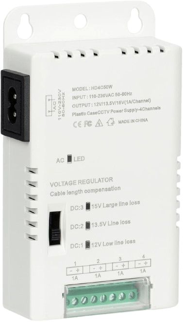 V.E.M 8 Ports Power Supply - Interphones - V.E.M. - Azar Group