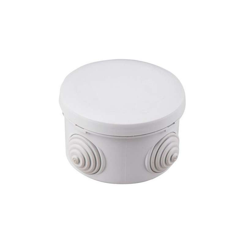 V.E.M. ABS Round Junction Box 80×40 - V.E.M. - Azar Group