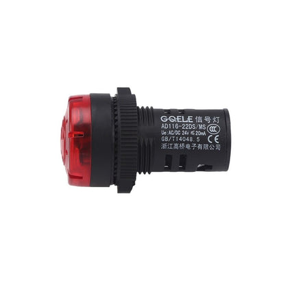 V.E.M. AD116 - 22DS/MFS 220VAC RED - Control Switches - V.E.M. - Azar Group