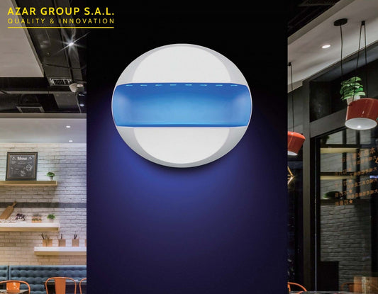 V.E.M. E18 LUNA Sticky Insect Trap UV - A LED lamps ABS fireproof plastic - Insect Killers - V.E.M. - Azar Group