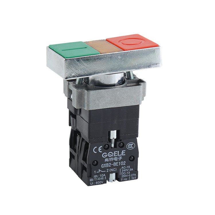 V.E.M. GXB2 - BW81364 Yellow Light 1NO+1NC 220VAC - Control Switches - V.E.M. - Azar Group