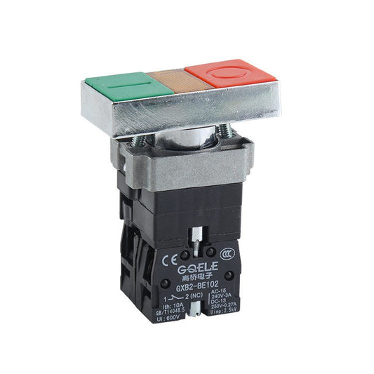 V.E.M. GXB2 - BW81364 Yellow Light 1NO+1NC 220VAC - Control Switches - V.E.M. - Azar Group