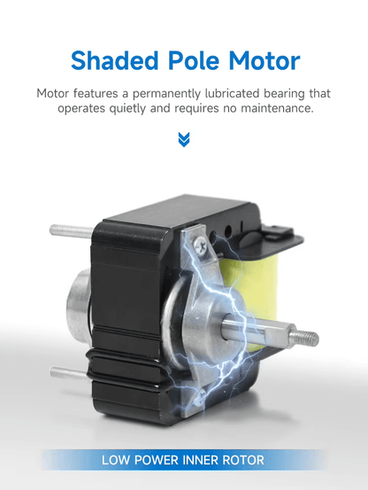 VEM - HI - 100IS 4 - Inch Inline Duct Booster Fan - Fans - V.E.M. - Azar Group