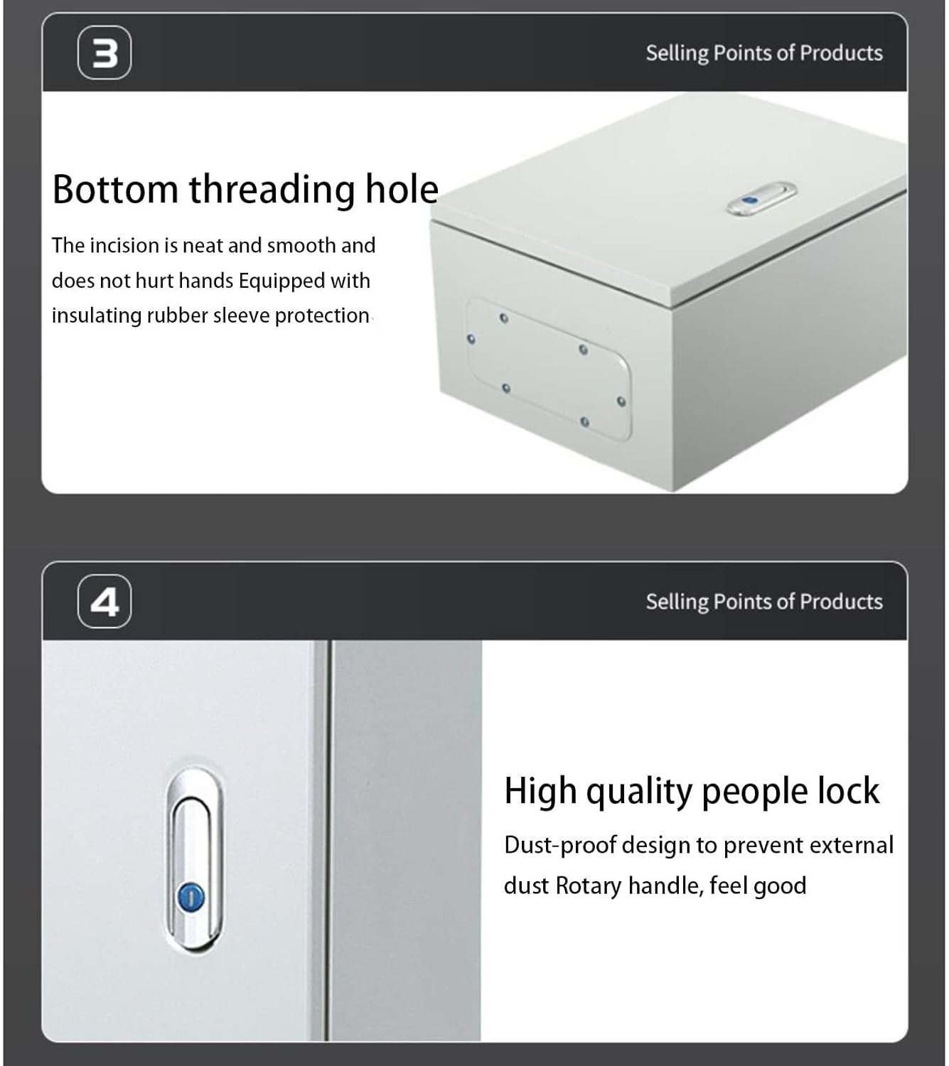 V.E.M. JXF1 Metal Box 200X100X40 - V.E.M. - Azar Group