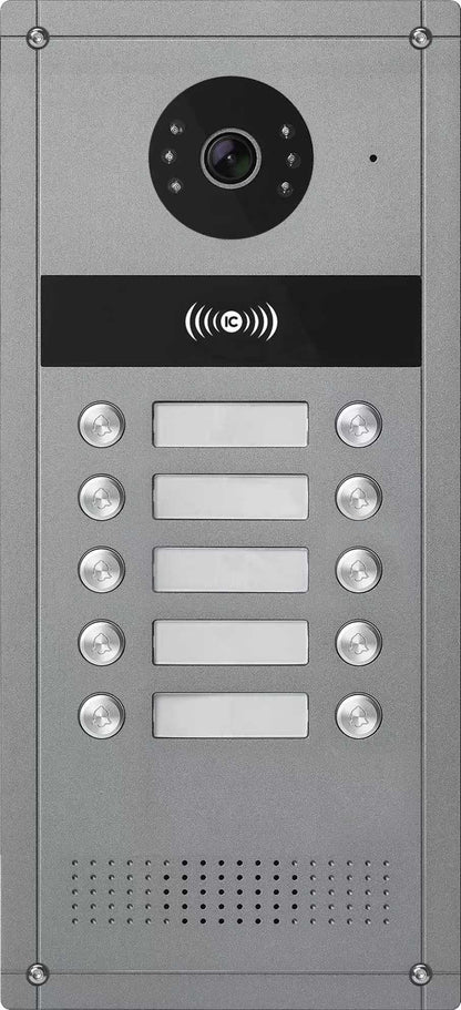 V.E.M. Video Doorphone Outdoor Station For 10 Apartments - Interphones - V.E.M. - Azar Group