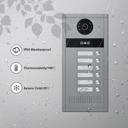 V.E.M. Video Doorphone Outdoor Station For 12 Apartments - Interphones - V.E.M. - Azar Group