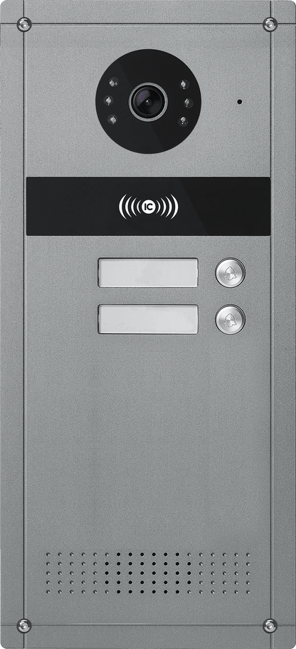 V.E.M. Video Doorphone Outdoor Station For 2 Apartments - Interphones - V.E.M. - Azar Group