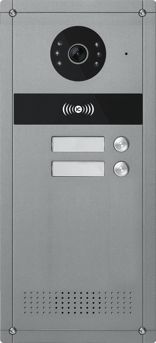 V.E.M. Video Doorphone Outdoor Station For 2 Apartments - Interphones - V.E.M. - Azar Group