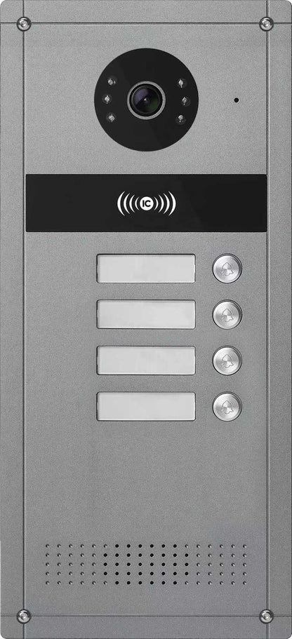 V.E.M. Video Doorphone Outdoor Station For 4 Apartments - Interphones - V.E.M. - Azar Group