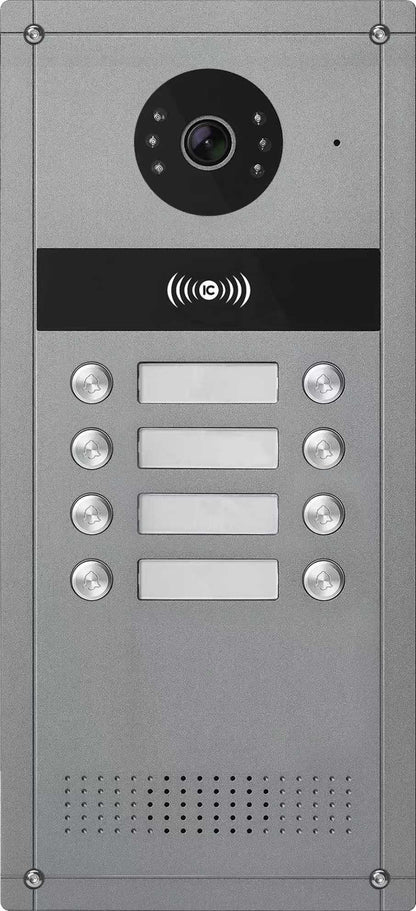 V.E.M. Video Doorphone Outdoor Station For 8 Apartments - Interphones - V.E.M. - Azar Group