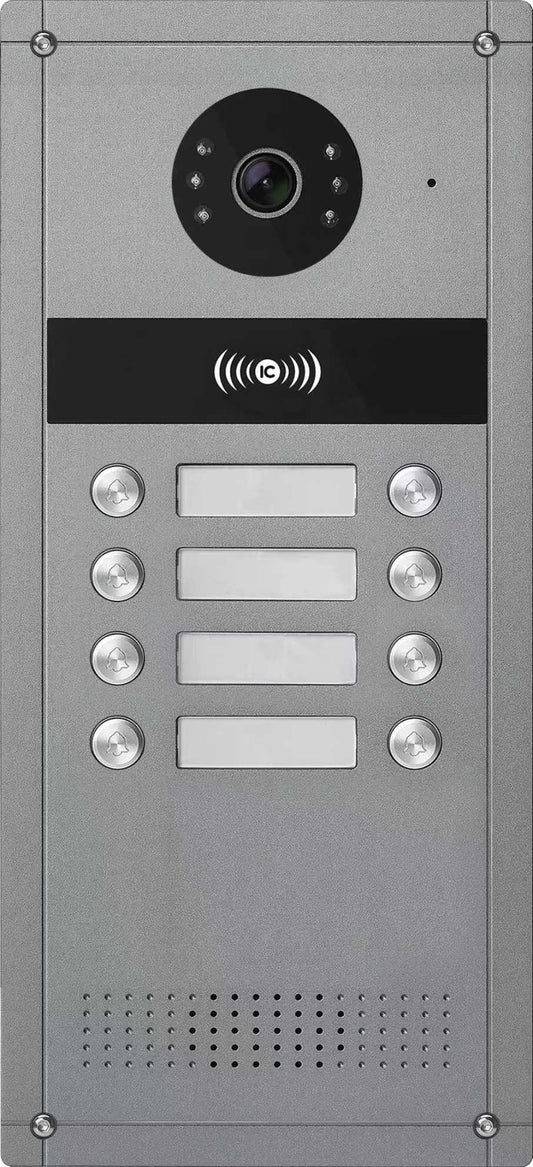 V.E.M. Video Doorphone Outdoor Station For 8 Apartments - Interphones - V.E.M. - Azar Group