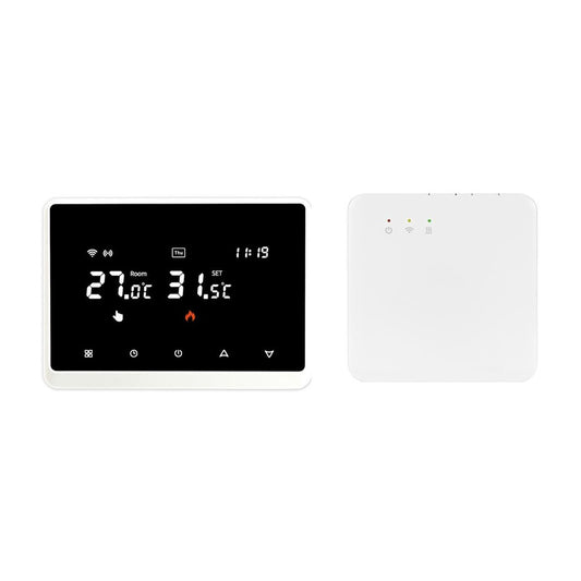 V.E.M. WT19P-WF WiFi thermostat black touch screen and receiver