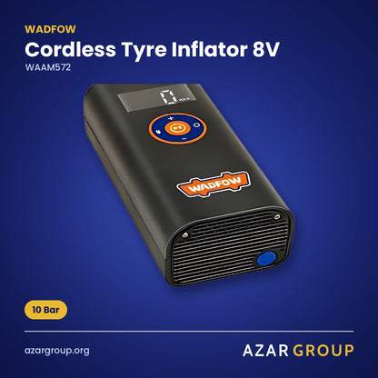 WADFOW WAAM572 Cordless Tyre Inflator 8V – 10 Bar