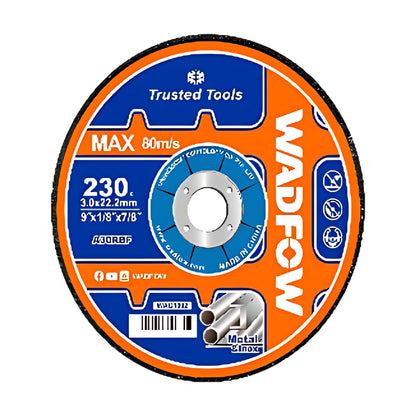 WADFOW WAC1392 Metal Cutting Disc 230x3.0x22.2mm