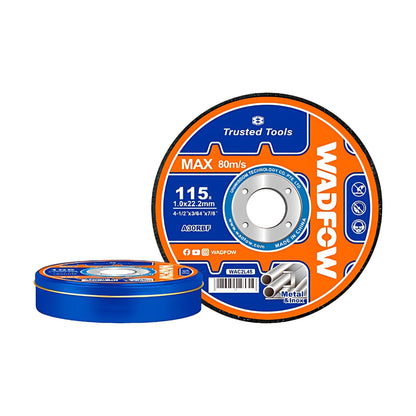 WADFOW WAC2L45 Metal & Inox Cutting Disc 115mm