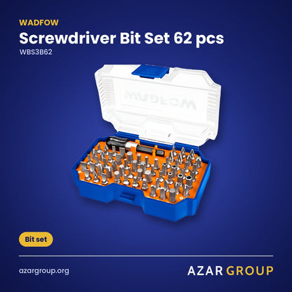 WADFOW WBS3B62 Screwdriver Bit Set 62 pcs – Bit set