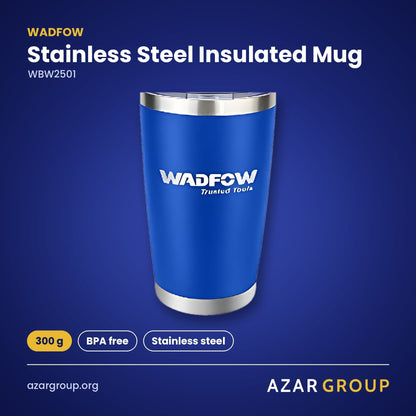 WADFOW WBW2501 Stainless Steel Insulated Mug – 300 g, BPA free, Stainless steel