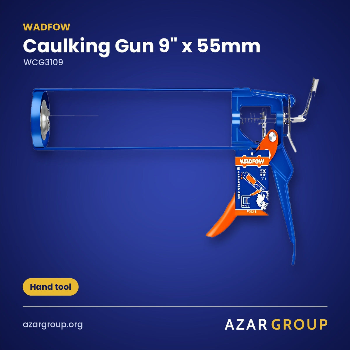 WADFOW WCG3109 Caulking Gun 9" x 55mm – Hand tool