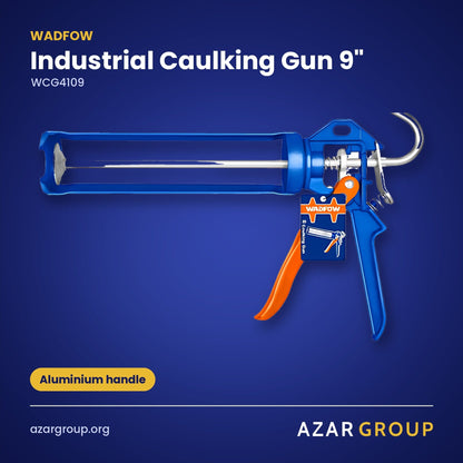 WADFOW WCG4109 Industrial Caulking Gun 9" – Aluminium handle