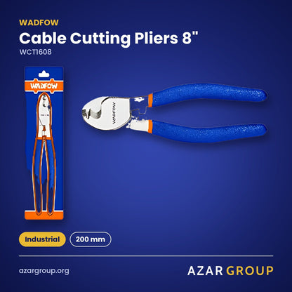 WADFOW WCT1608 Cable Cutting Pliers 8" – Industrial, 200 mm