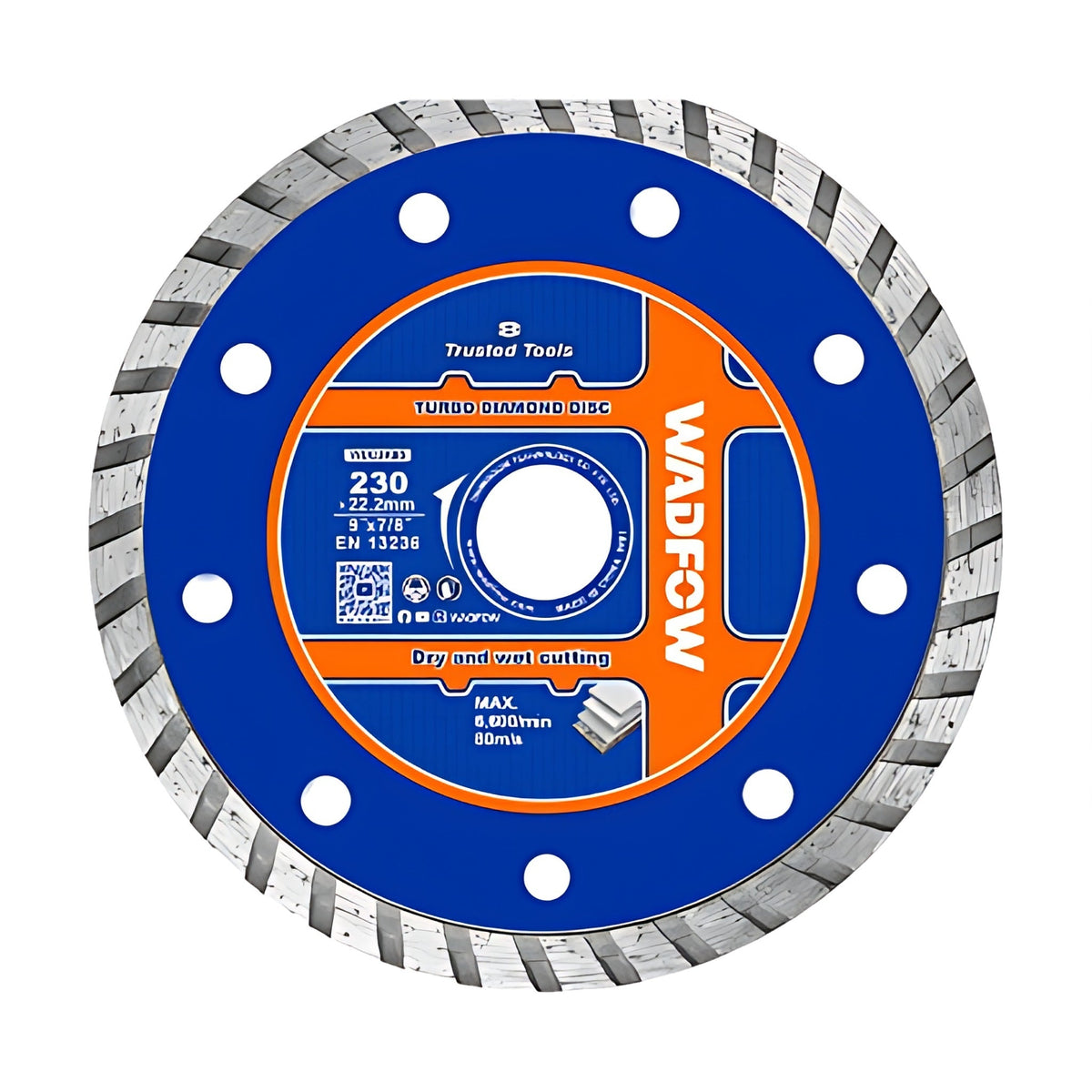 WADFOW WDC3K05 Turbo Diamond Disc 230mm